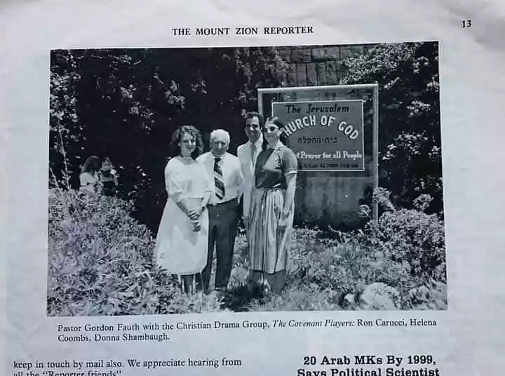 Gordon Fauth with group